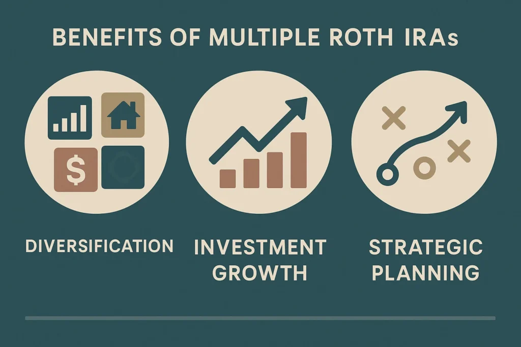 Benefits of multiple Roth IRAs