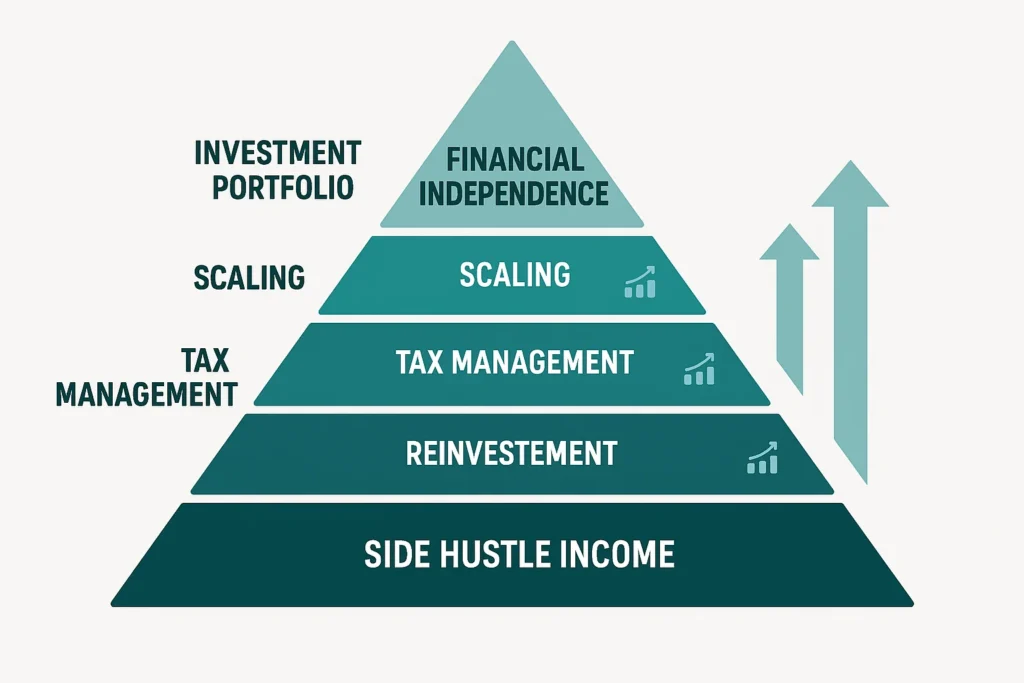 Wealth building pyramid